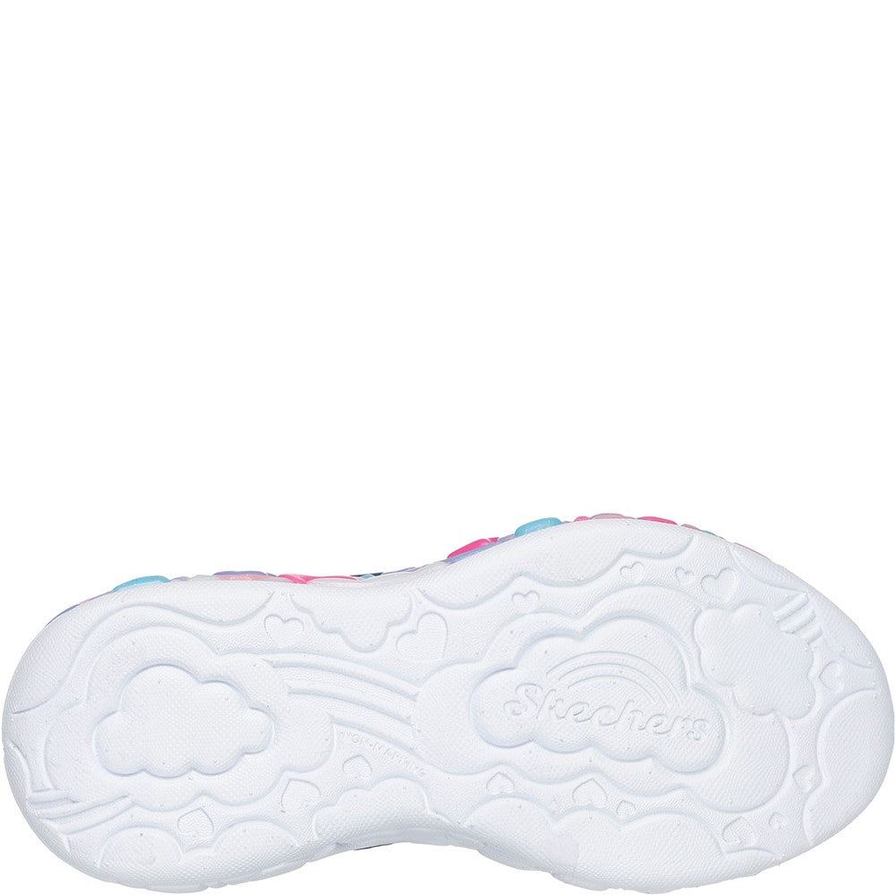 Girls' Skechers Eternal Heart Lights Trainers