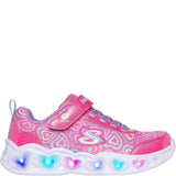Girls' Skechers Heart Lights Boogie Love Trainers