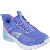 Girls' Skechers Microspec Max Colour Trifecta Trainer