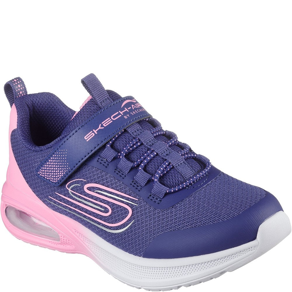 Girls' Skechers Microspec Max Advance Fly 3.0 Trainer