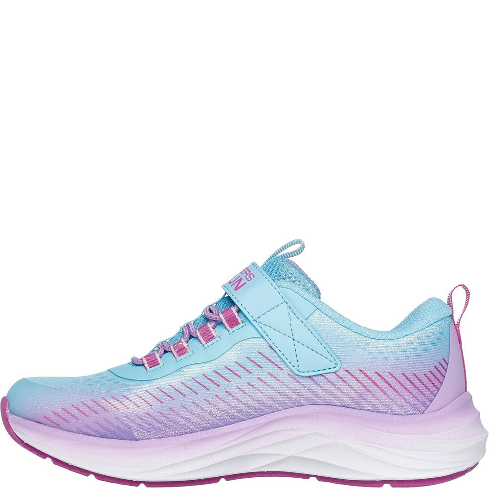 Girls' Skechers GO RUN Accelerate Glitter Soul Junior Trainer