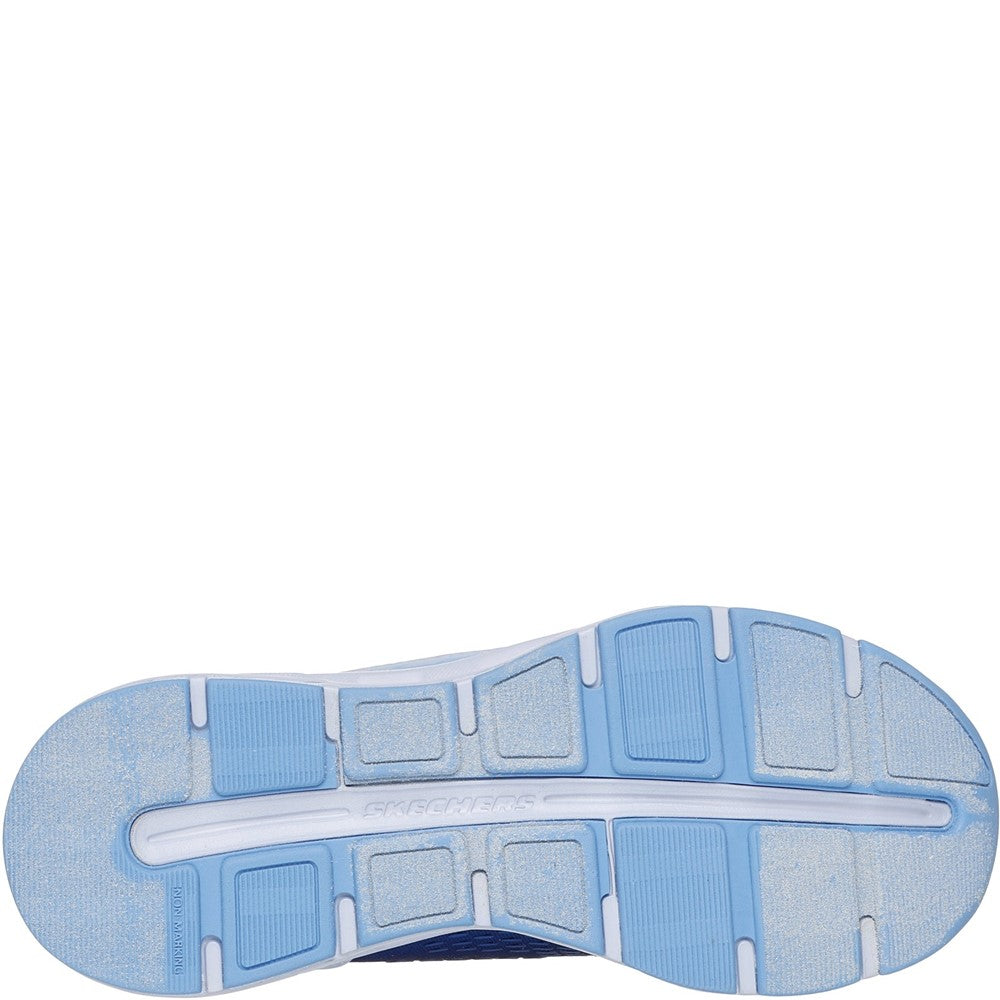 Girls' Skechers Glide Step Vista Lane Trainers