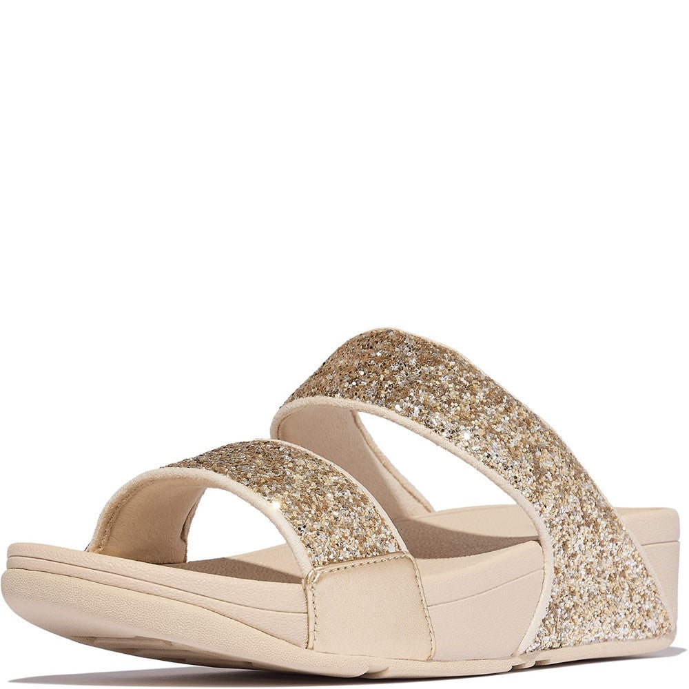 Women's Fitflop Lulu 2 Bar Glitter Sandal