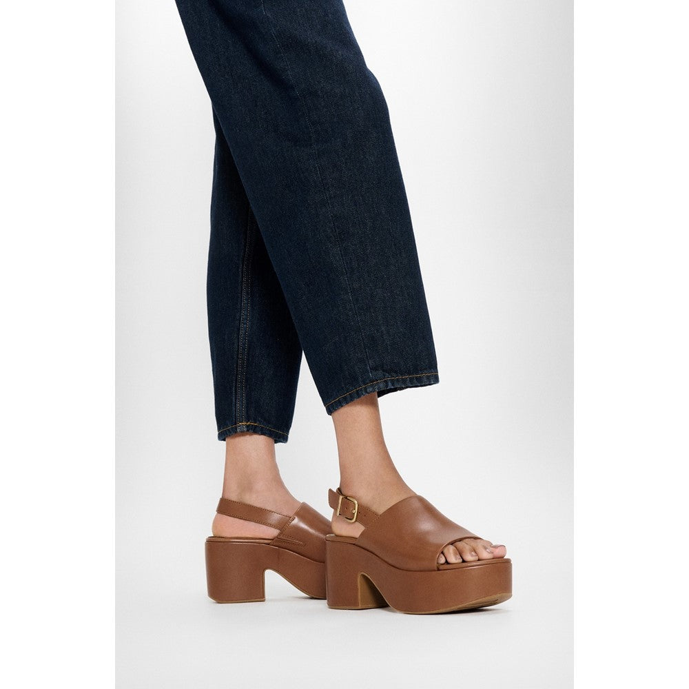Women's Fitflop Platfforms Heeled Backstrap Sandal