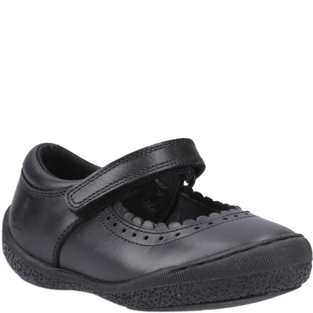 Girls' Hush Puppies Rosalie Infant School Shoes Black