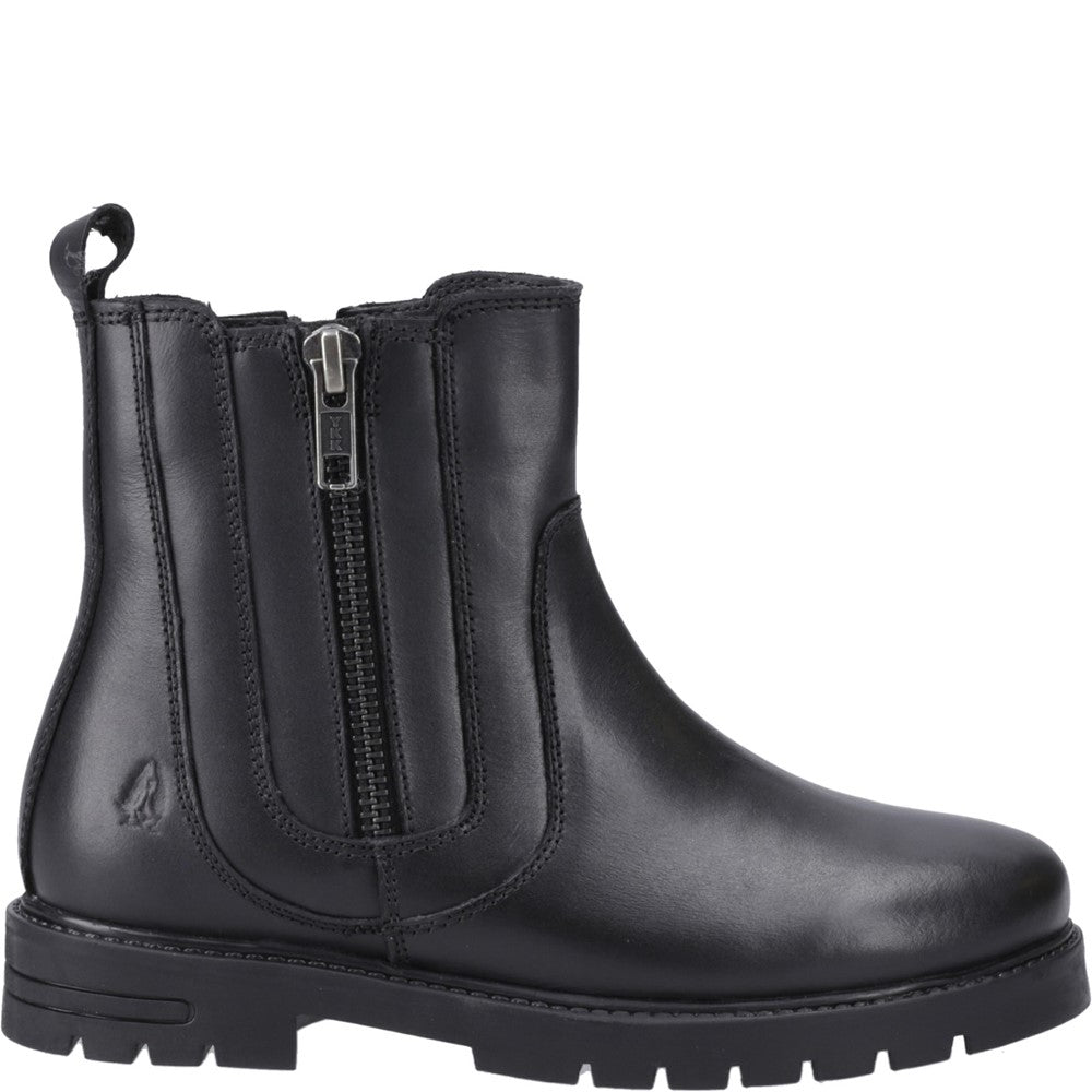 Girls' Hush Puppies Liana Zip Boot Snr