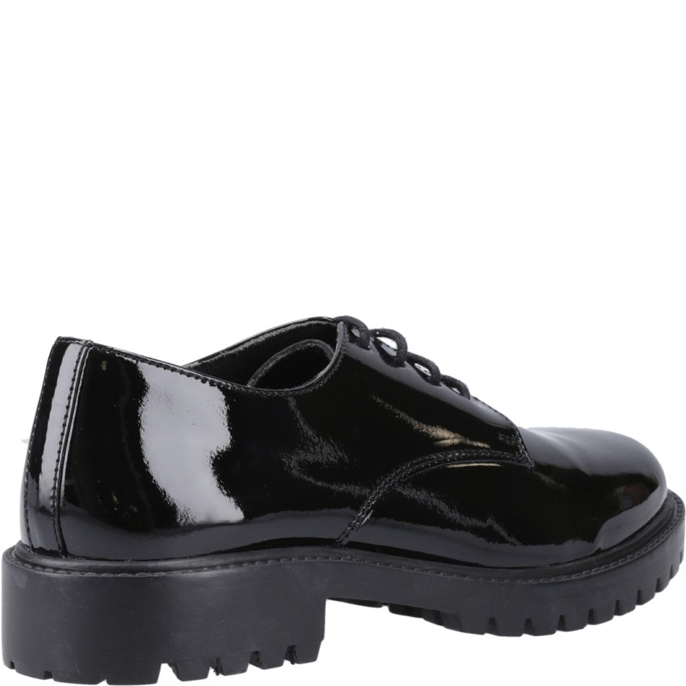 Girls' Hush Puppies Aubrey Senior XL School Shoes