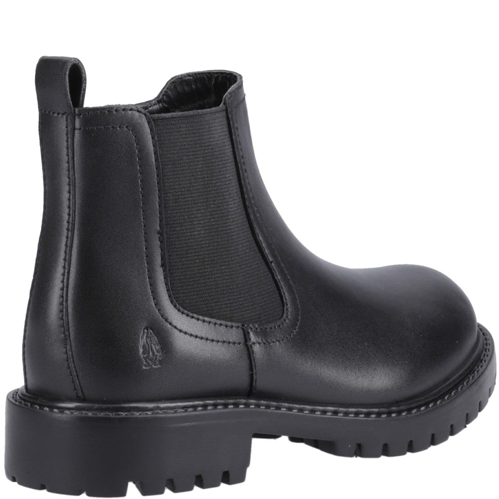 Girls' Hush Puppies Ariell Chelsea Boot Senior XL School Shoes