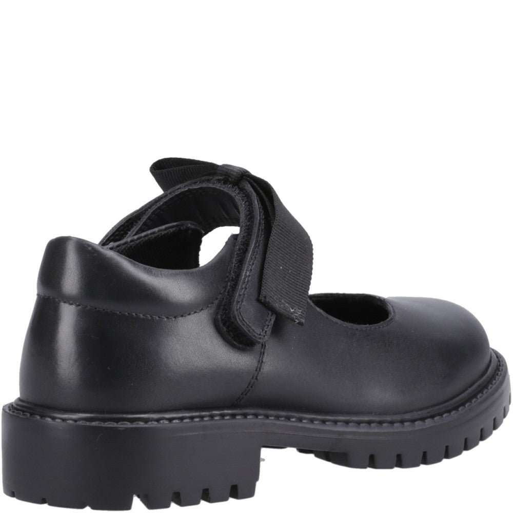 Girls' Hush Puppies Astrid Bow Senior School Shoes