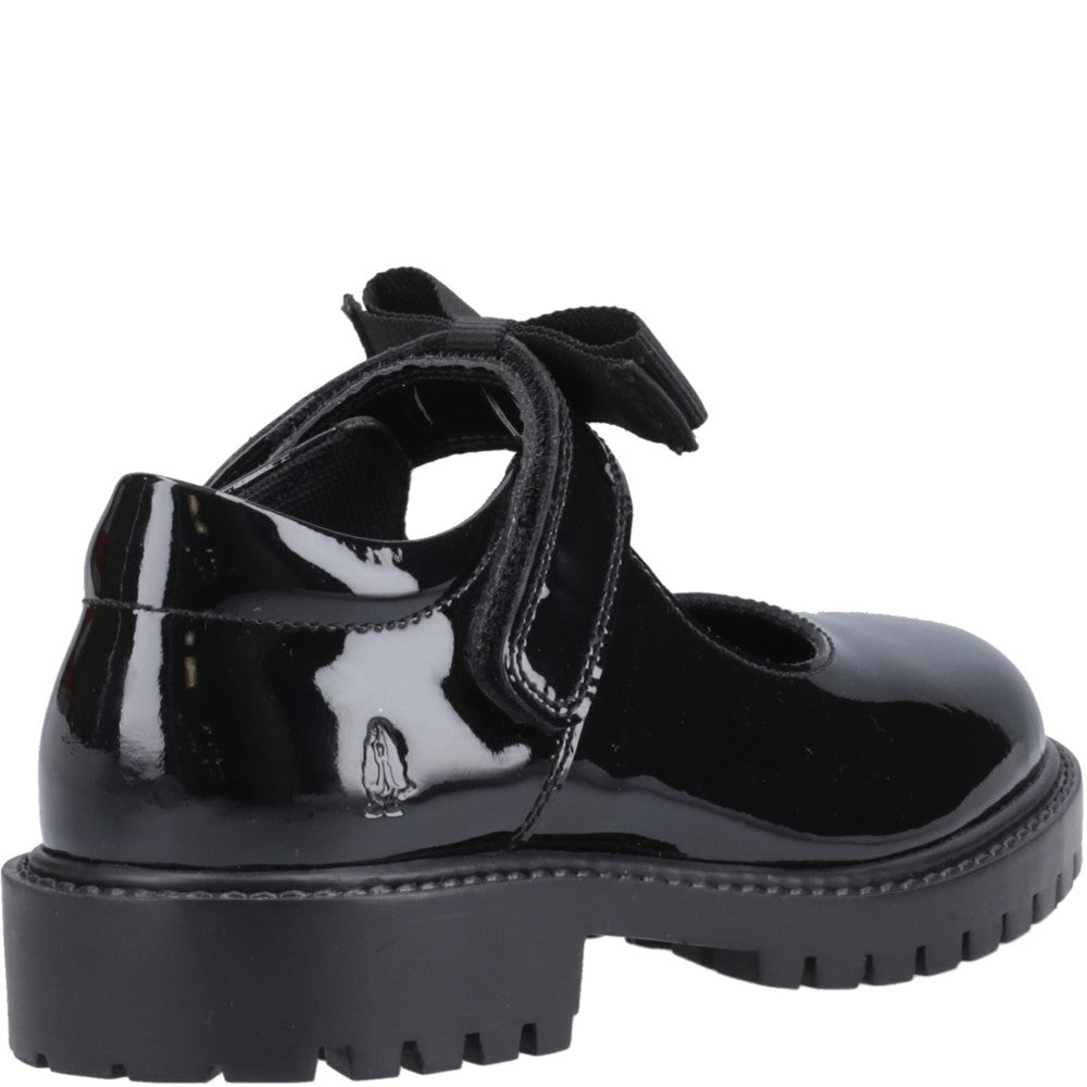 Girls' Hush Puppies Astrid Bow Junior School Shoes