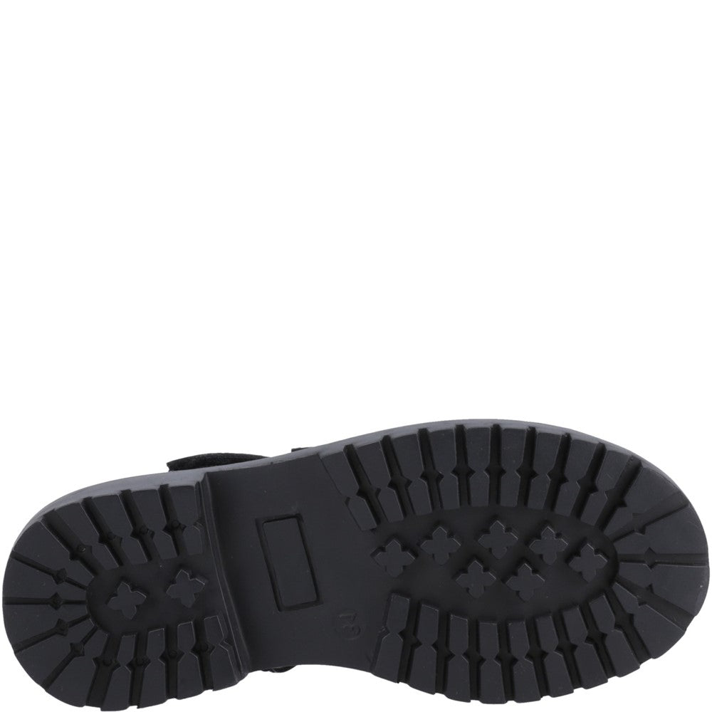 Girls' Hush Puppies Astrid Bow Junior School Shoes