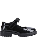 Girls' Hush Puppies Astrid Bow Junior School Shoes