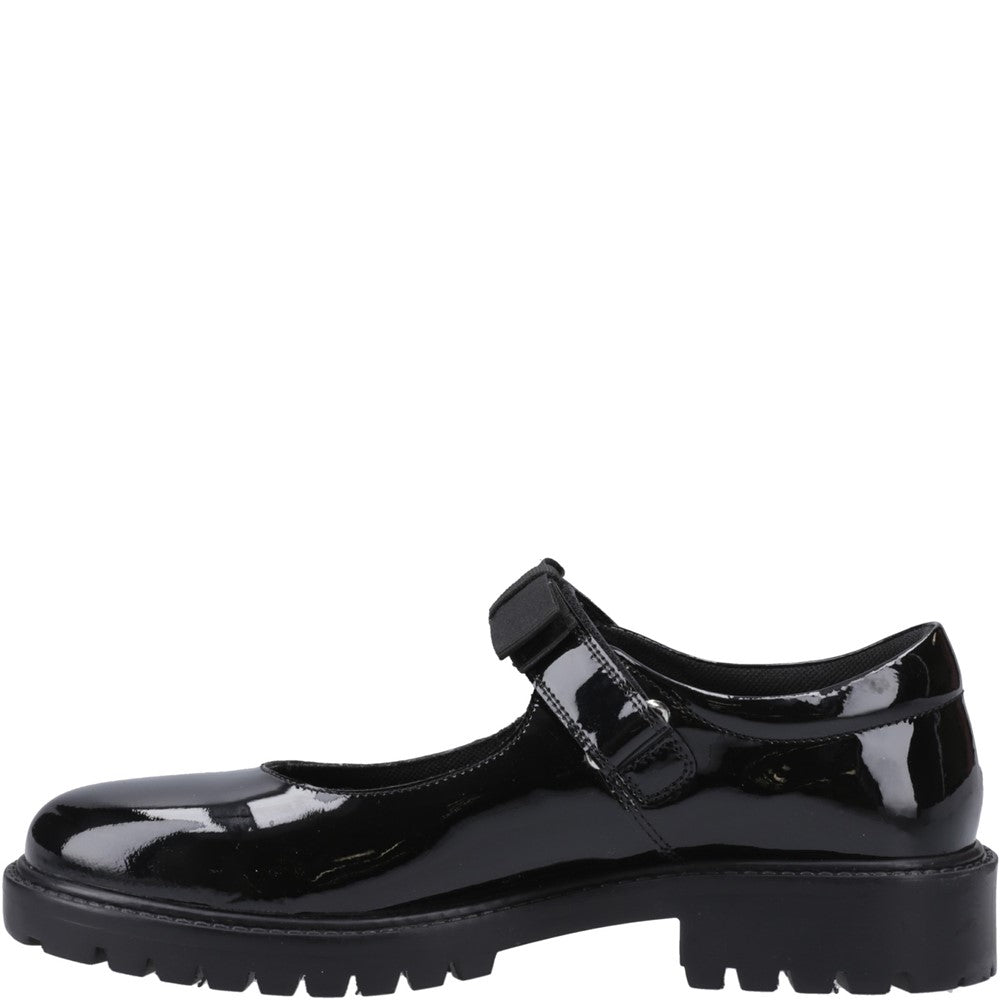 Girls' Hush Puppies Astrid Bow Senior School Shoes