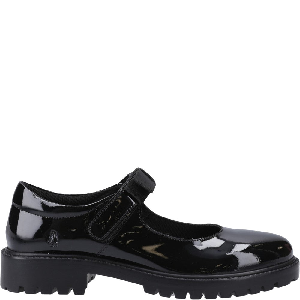 Girls' Hush Puppies Astrid Bow Senior School Shoes