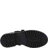 Girls' Hush Puppies Astrid Bow Senior XL School Shoes