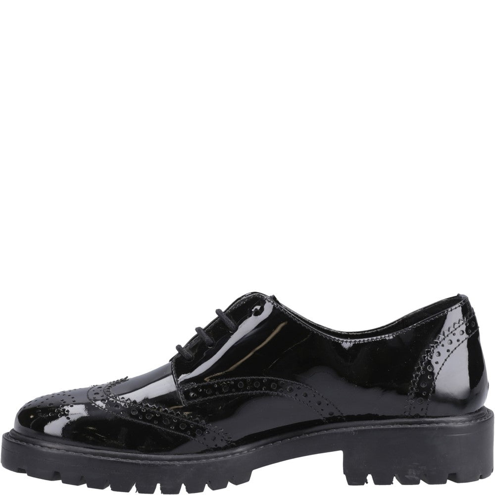 Girls' Hush Puppies Athena Senior XL School Shoes