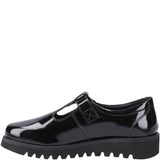 Girls' Hush Puppies Florrie T-Bar Patent Senior