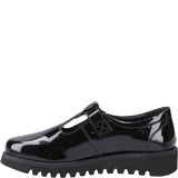 Girls' Hush Puppies Florrie T-Bar Patent Senior