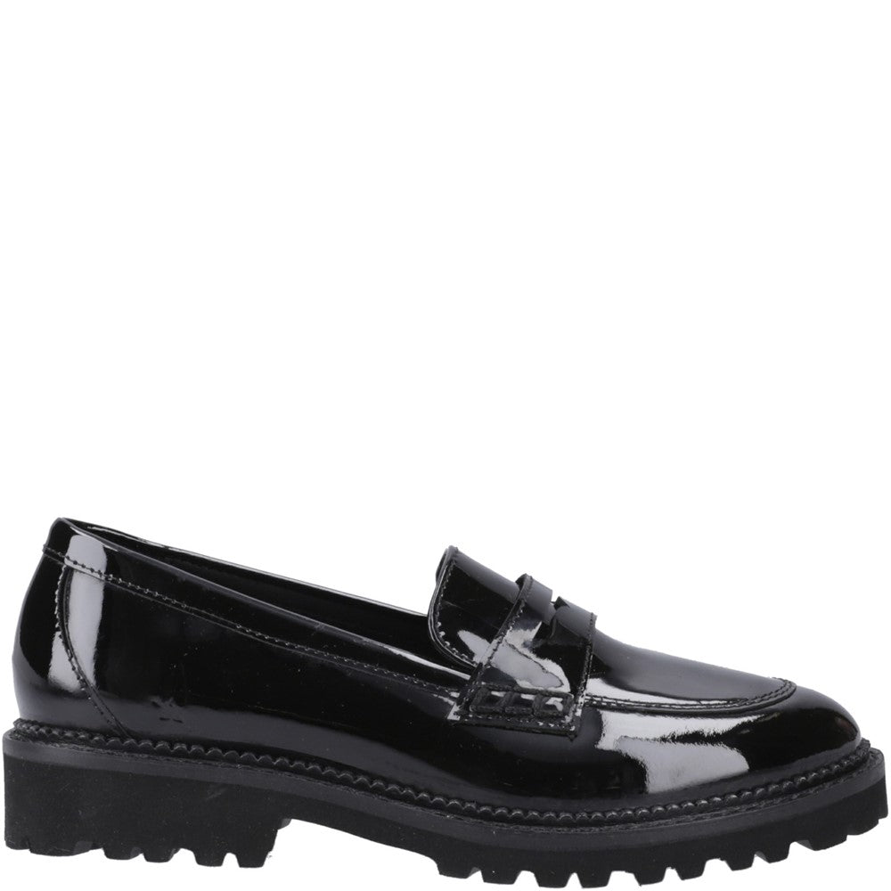 Girls' Hush Puppies Grazia Loafer Senior XL School Shoes