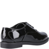 Girls' Hush Puppies Nellie Patent Junior School Shoes