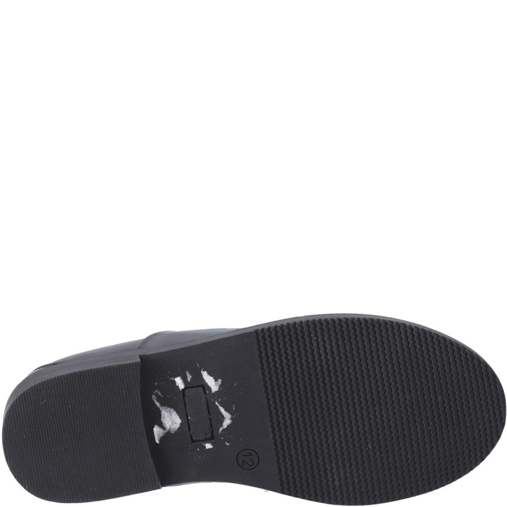 Girls' Hush Puppies Nellie Patent Junior School Shoes