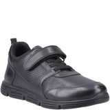 Boys' Hush Puppies Alfie Bungee Senior XL School Shoes