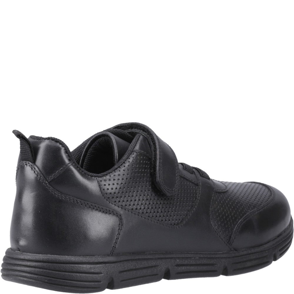 Boys' Hush Puppies Alfie Bungee Senior XL School Shoes