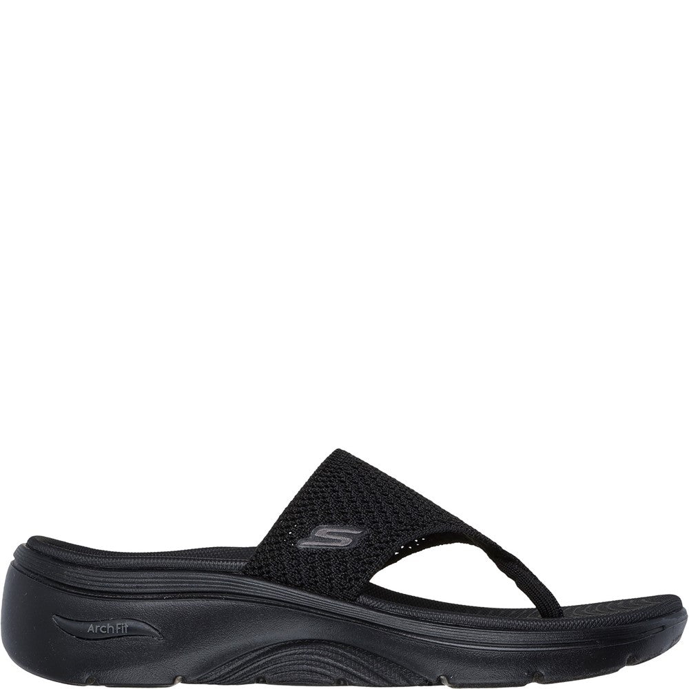 Women's Skechers Go Walk Arch Fit 2.0 Toepost Sandal