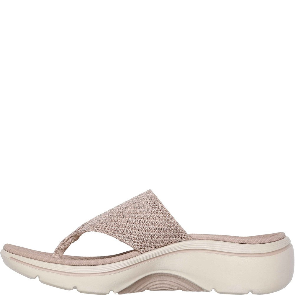 Women's Skechers Go Walk Arch Fit 2.0 Toepost Sandal