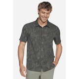 Men's Skechers GO WALK Air Printed Short Sleeve Shirt
