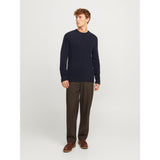 Men's Jack & Jones Lambswool Knit Sweat Shirt