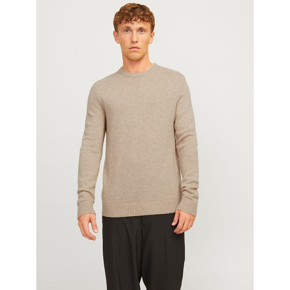 Men's Jack & Jones Lambswool Knit Sweat Shirt