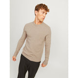 Men's Jack & Jones Lambswool Knit Sweat Shirt