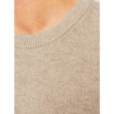 Men's Jack & Jones Lambswool Knit Sweat Shirt