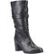 black leather