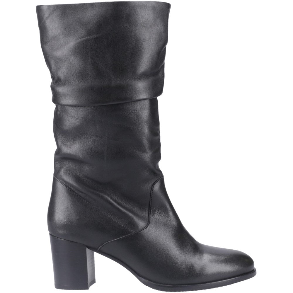 Women's Hush Puppies Cosima Lthr Ruched Boot