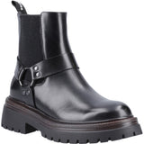 Women's Hush Puppies Raye Buckle Boot Leather