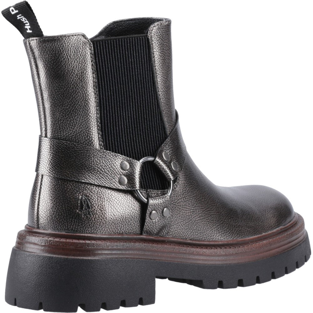 Women's Hush Puppies Raye Buckle Boot Leather