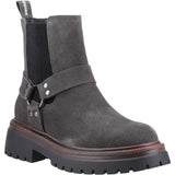 Women's Hush Puppies Raye Buckle Boot Suede