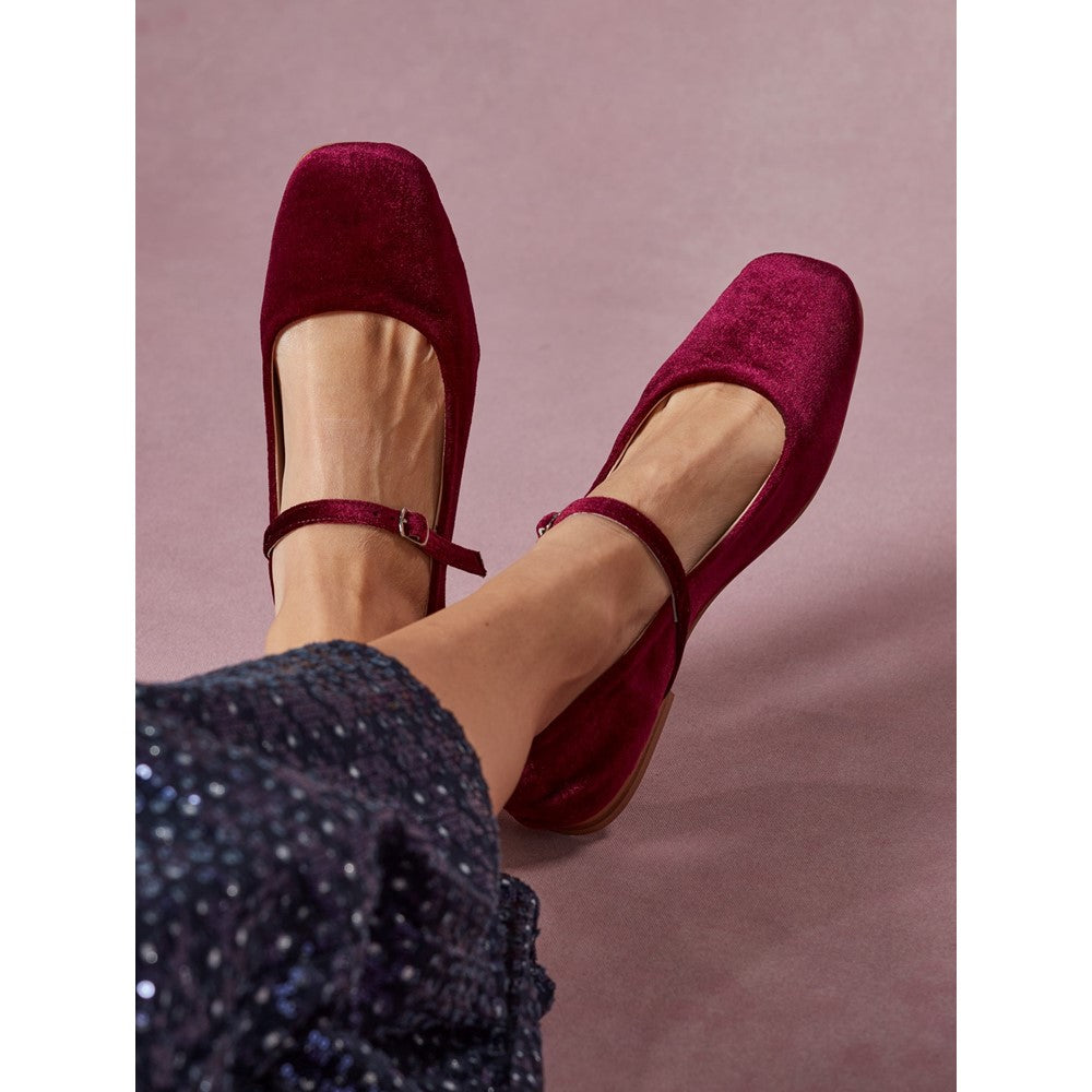 Women's Hush Puppies Pasha Velvet Ballerina