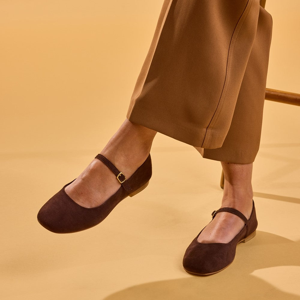 Women's Hush Puppies Pasha Suede Ballerinas