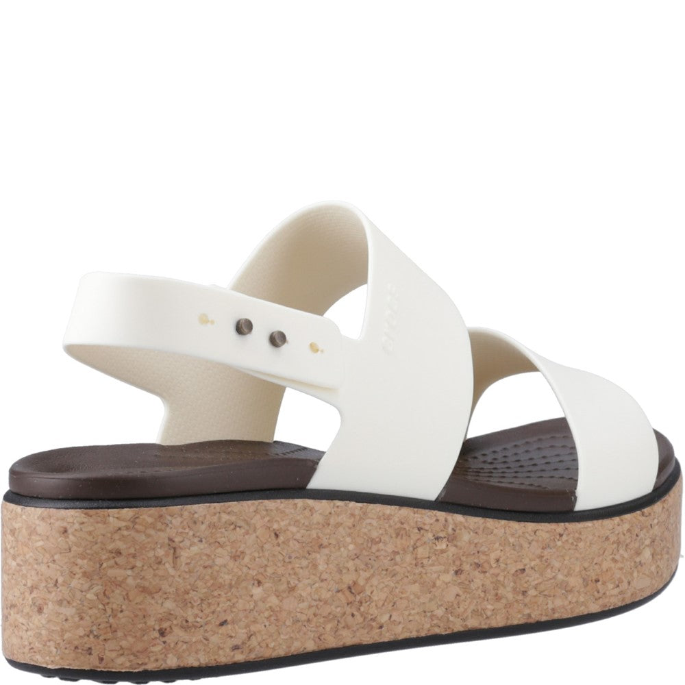 Women's Crocs Brooklyn Cork Low Wedge