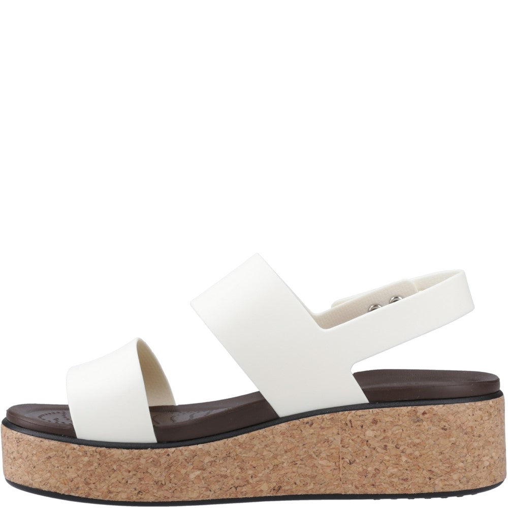 Women's Crocs Brooklyn Cork Low Wedge