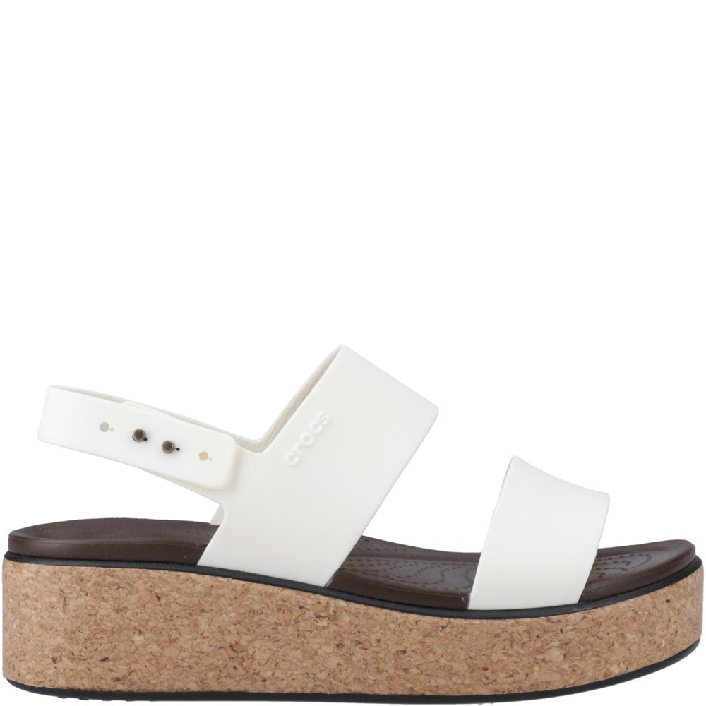 Women's Crocs Brooklyn Cork Low Wedge