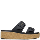 Women's Crocs Brooklyn Buckle Low Wedge