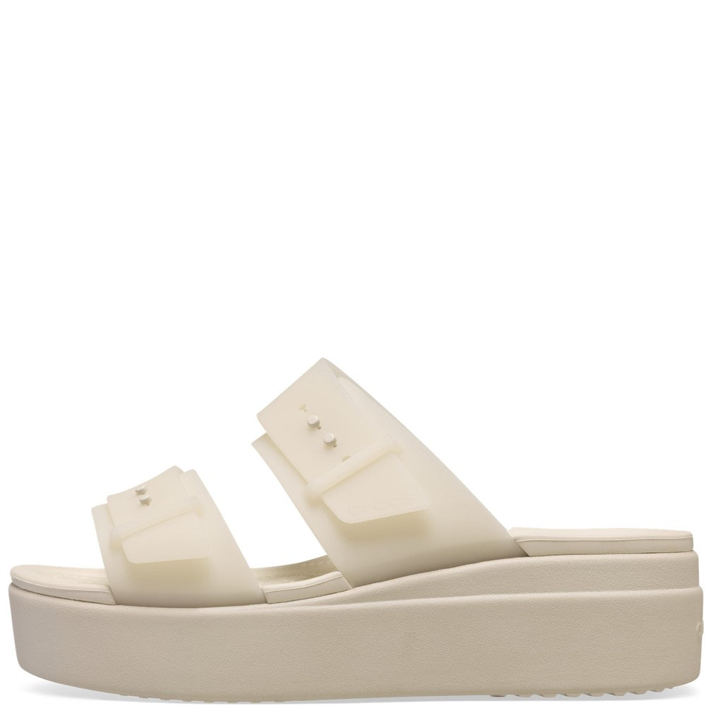 Women's Crocs Brooklyn Buckle Low Wedge