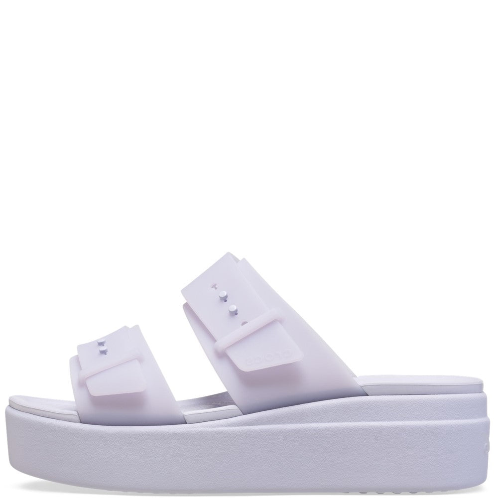 Women's Crocs Brooklyn Buckle Low Wedge