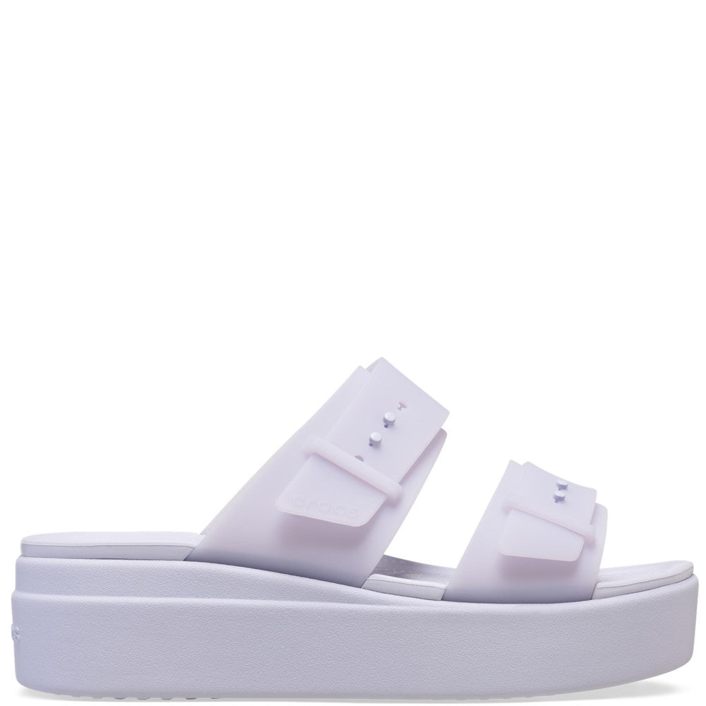 Women's Crocs Brooklyn Buckle Low Wedge