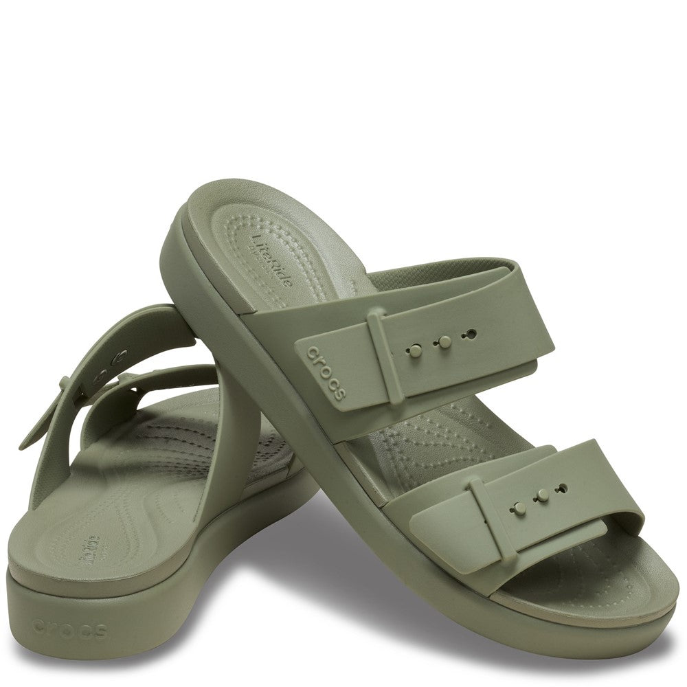 Women's Crocs Brooklyn Buckle Low Sandal