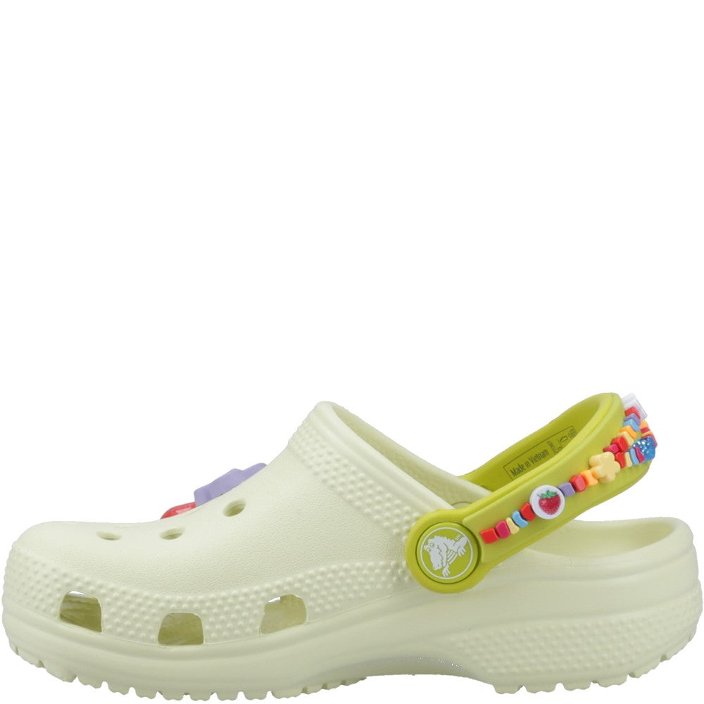 Kids' Crocs Classic Fun Lab Friendship Bracelet Clog